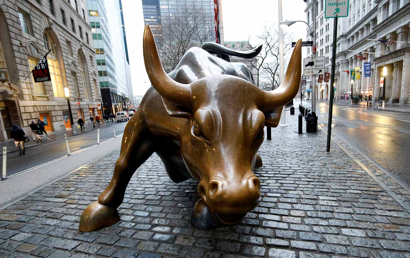 Wall street bull